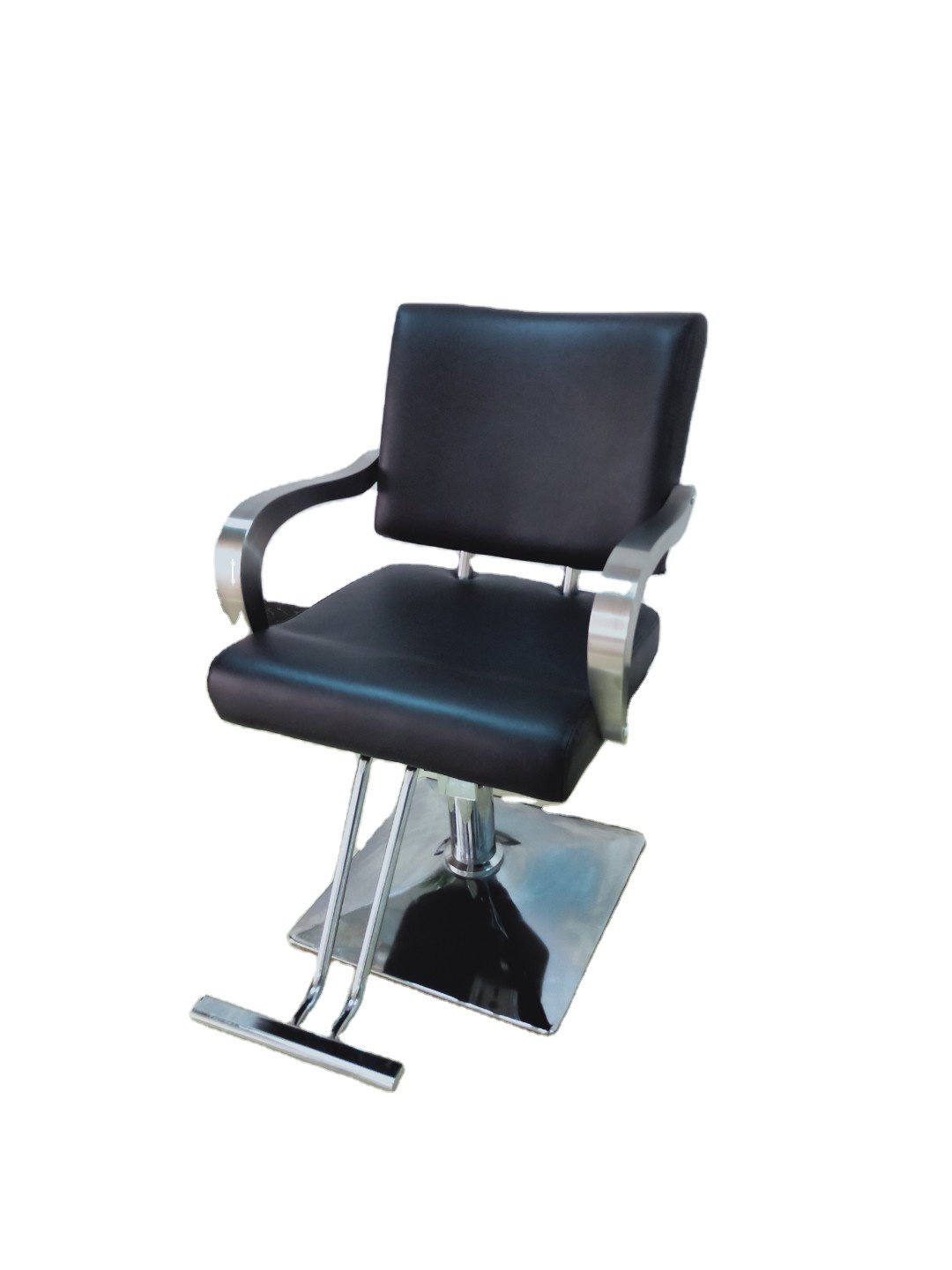 Chinese Manufacturer Premium Styling Salon Stainless Steel Comfortable Chair For Sale Barber Chairs