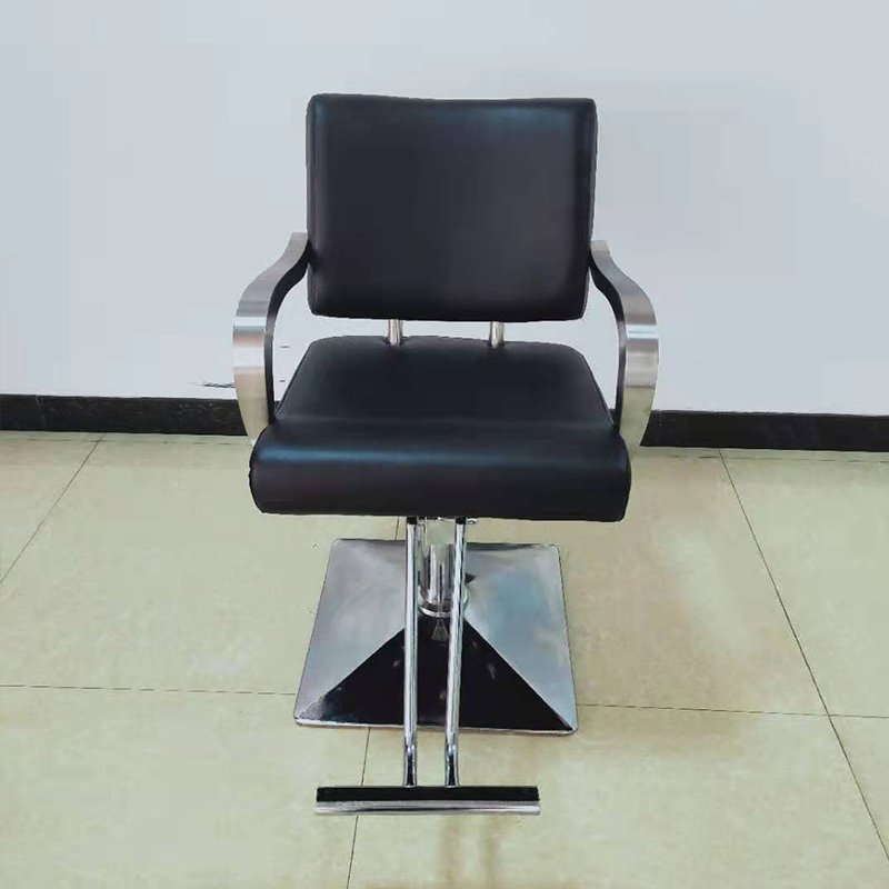 Chinese Manufacturer Premium Styling Salon Stainless Steel Comfortable Chair For Sale Barber Chairs