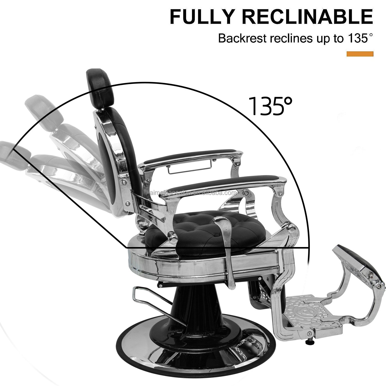 Profesional Modern Styling Commercial Other Salon Furniture Barbershop Hairdresser Chair Hair Salon Barber Chairs For Men