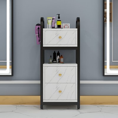 Modern Luxury Furniture High Quality Cart Side Cabinet Hairdressing Drawer Beauty Salon Trolley