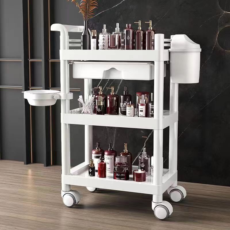 Beauty salon special trolley Salon special trolley rack household mobile trolley