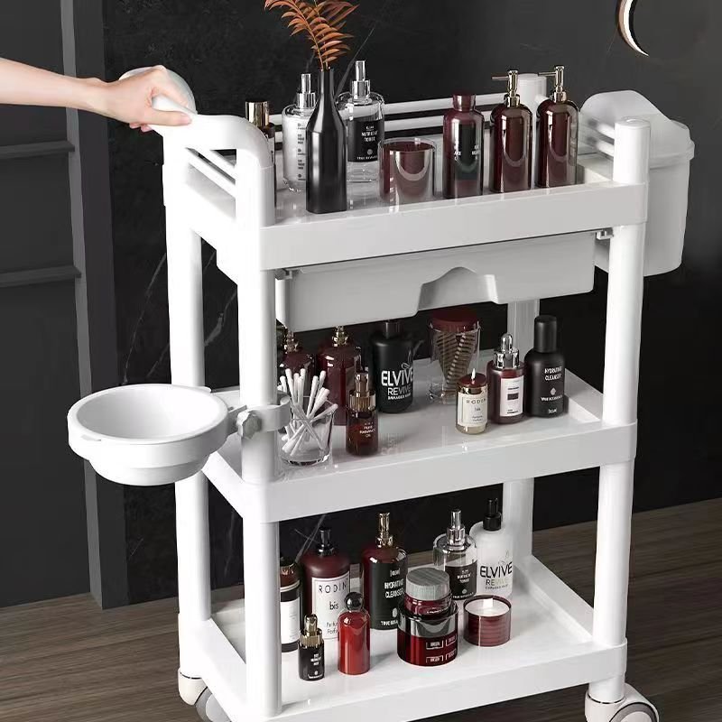 Beauty salon special trolley Salon special trolley rack household mobile trolley