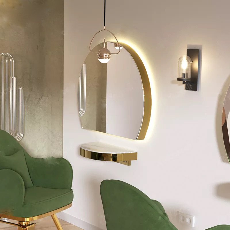 hairdressing furniture Salon Waiting Chair Salon Furniture Barber Chair Stylist Chair Modern High-quality Salon Waiting Bench