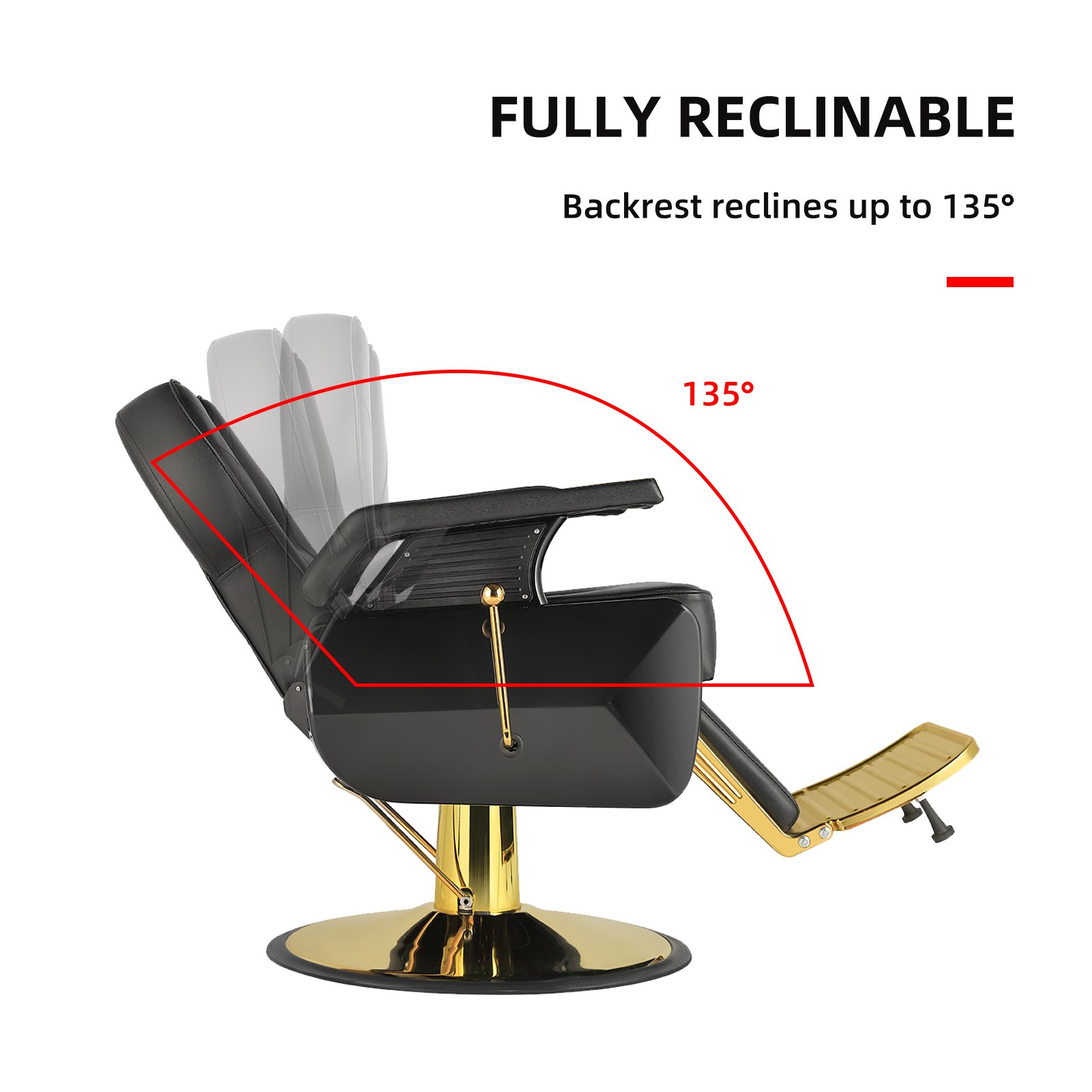 Professional Grade Modern Portable Salon Chair Solution for Styling Needs