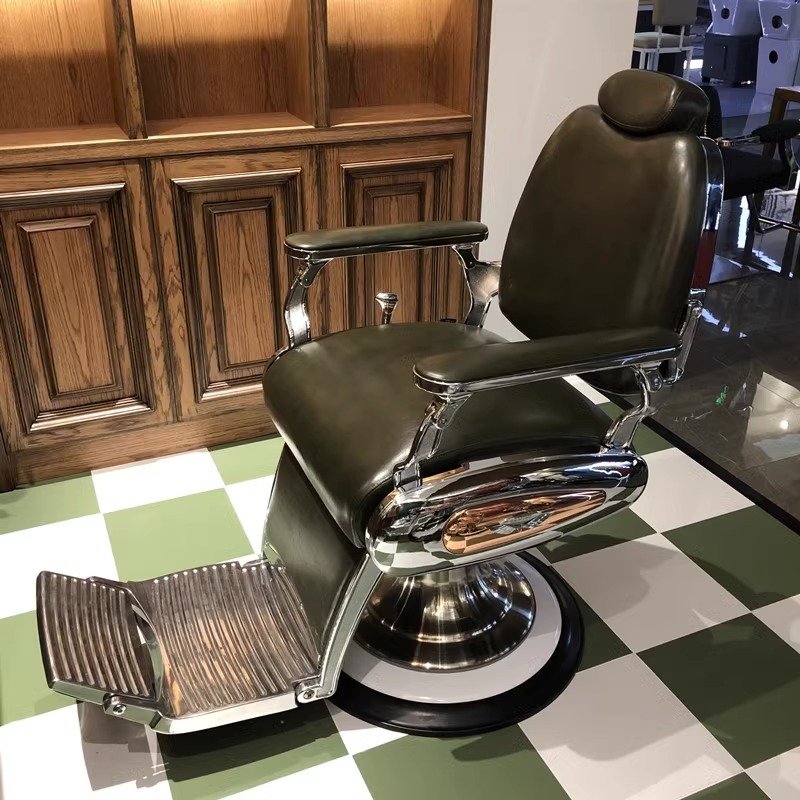 Beauty Salon Equipment Barber Chairs Antique Vintage Salon Furniture Big Hydraulic Pump for barber shop