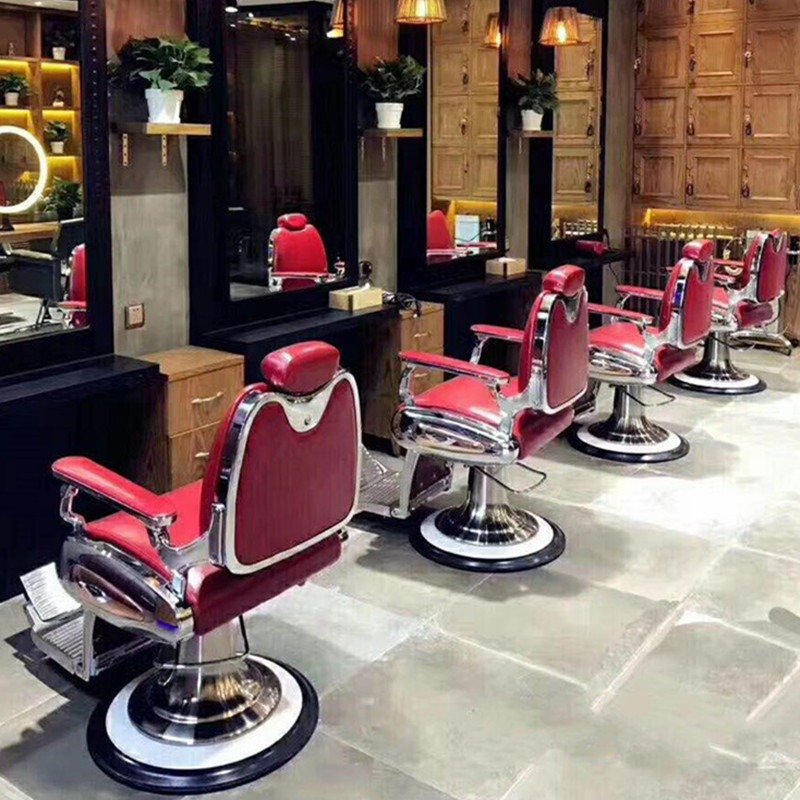 Beauty Salon Equipment Barber Chairs Antique Vintage Salon Furniture Big Hydraulic Pump for barber shop