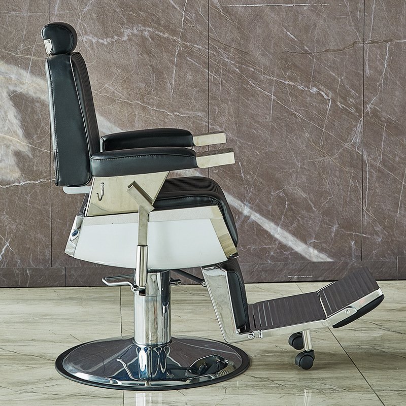 Men's Barber Chair Adjustable Barber Chair for Hair Salon Furniture Shaving Chair