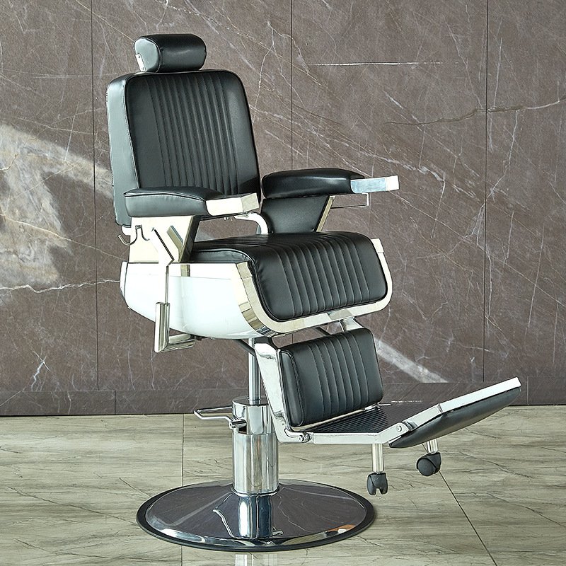 Men's Barber Chair Adjustable Barber Chair for Hair Salon Furniture Shaving Chair