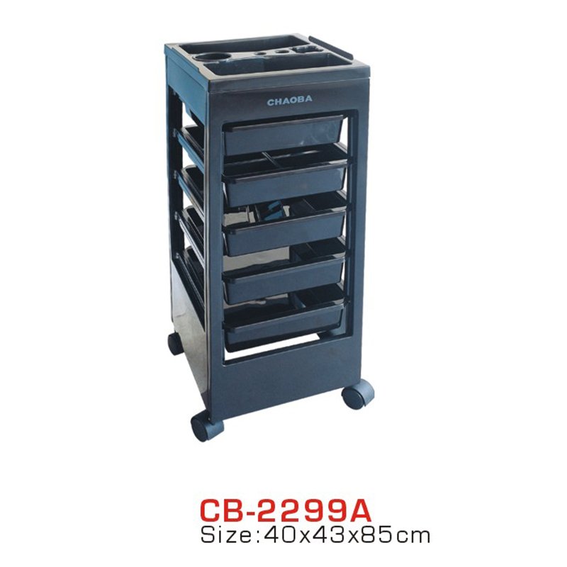 CB-2299A Professional hair salon equipment hairdressing barber cart salon trolley