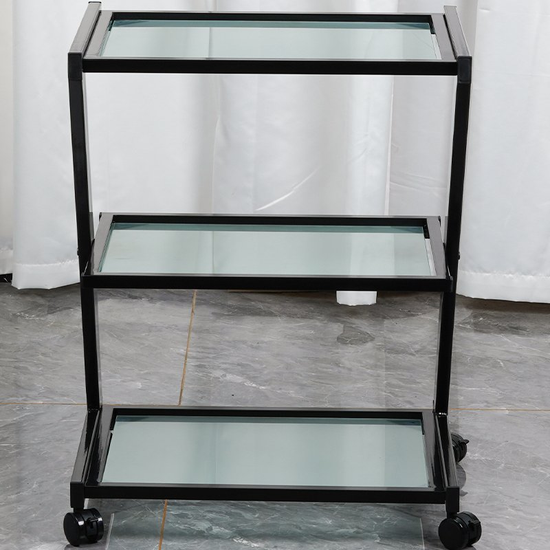 High Quality Stainless Beauty Salon Trolley Spa Cart Trolley With Wheels