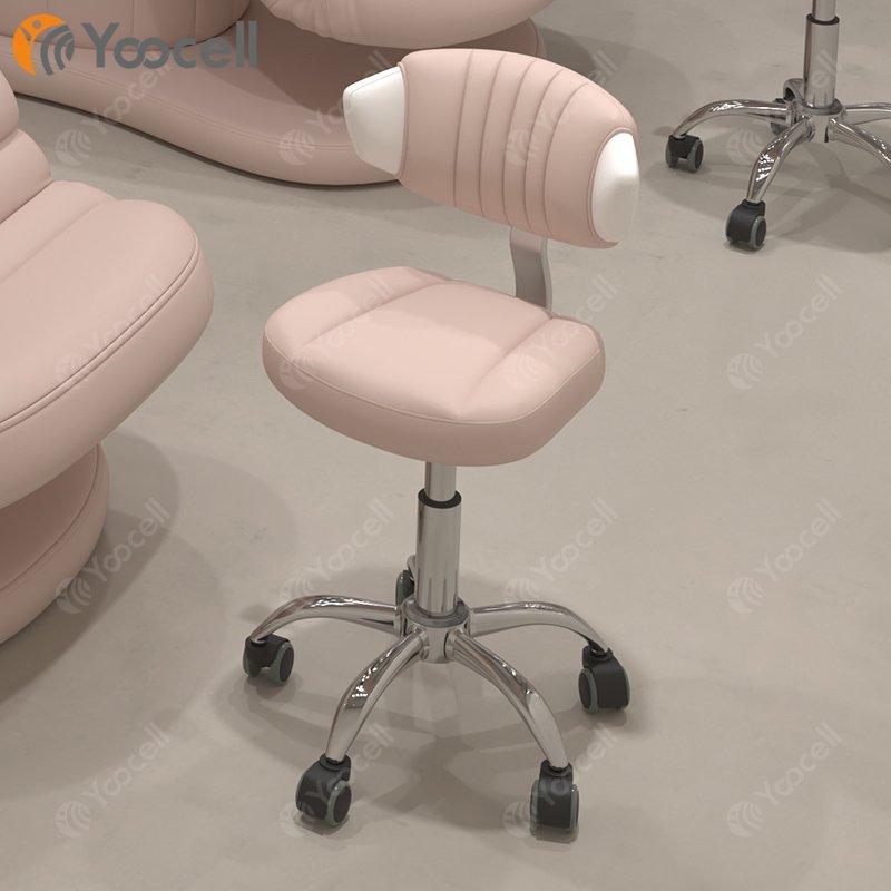 Yoocell new saddle doctor dentist salon stool high density foam barber chair office chair nail salon pedicure stool