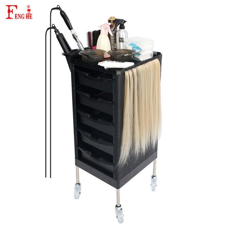 Professional salon equipment hair extension trolley extension holder salon trolley Cart