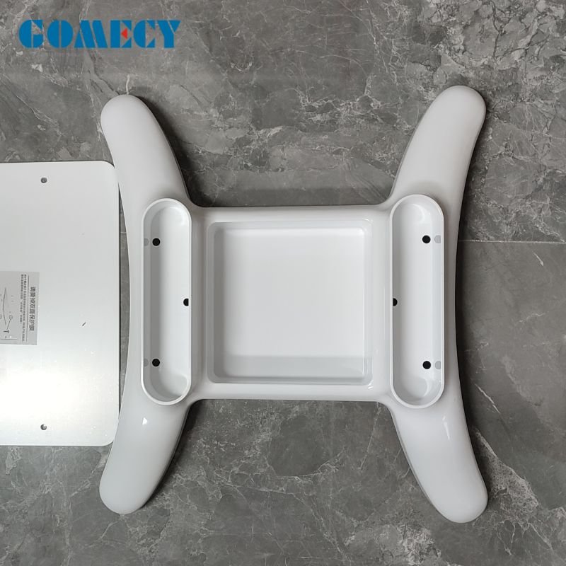 GOMECY 4 Wheels Alum Alloy cart table pemf magnetic therapy cart nail polisher trolley pemf wave holding trolley cart table