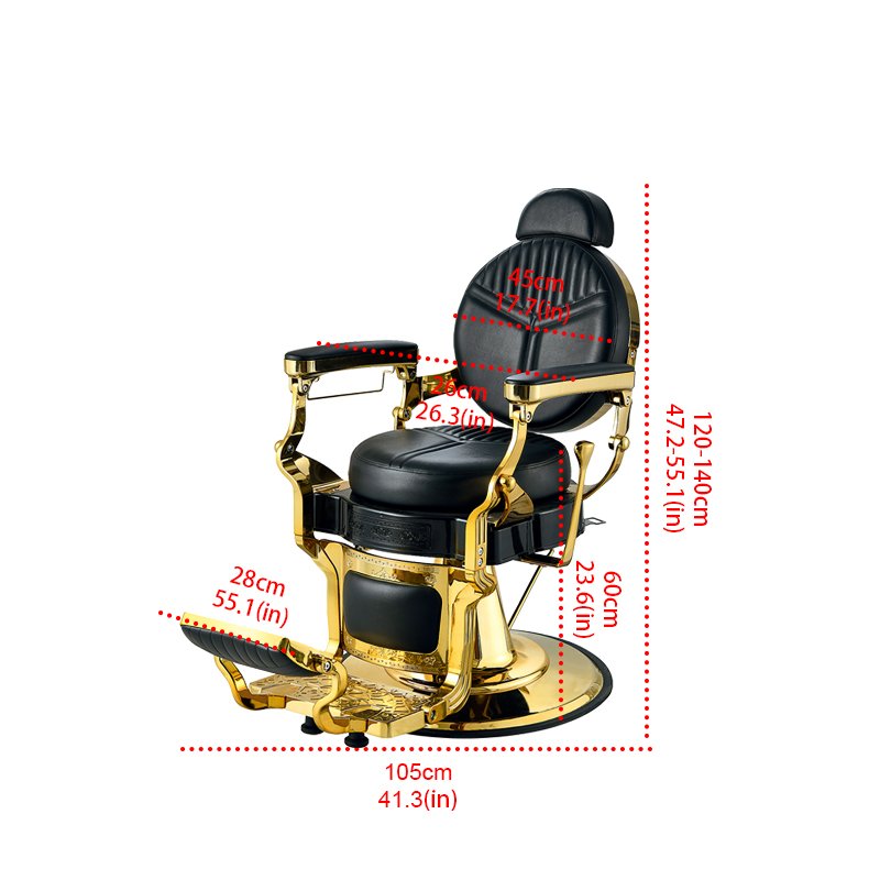 Jincheng new shaving shaving hair chair barber shop hair salon perm chair adjustable hair salon special oil head chair