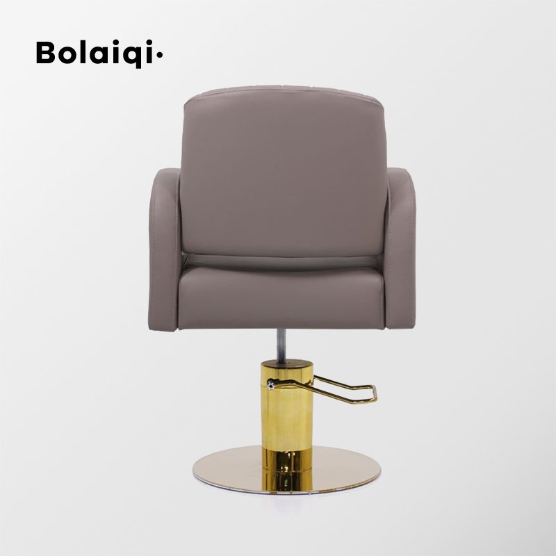 BOLAIQI New Comfortable Salon Chair Hair Grey Salon Furniture Set Salon Barber Chair