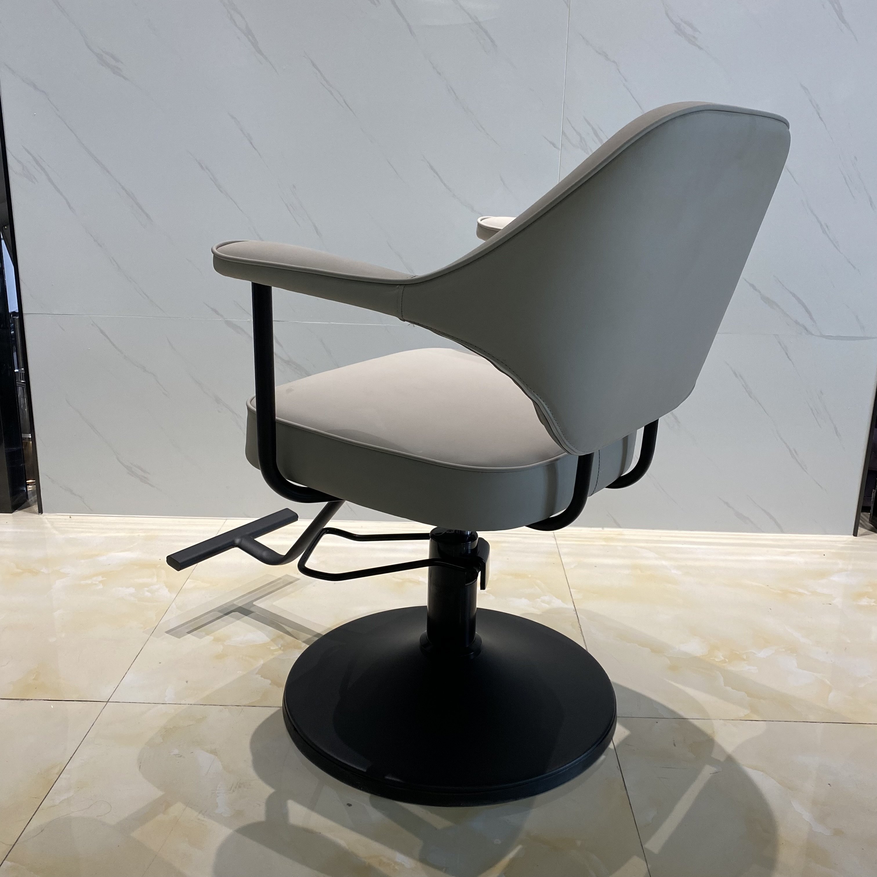 PU leather barber chair salon furniture durable hairdressing salon barber chair