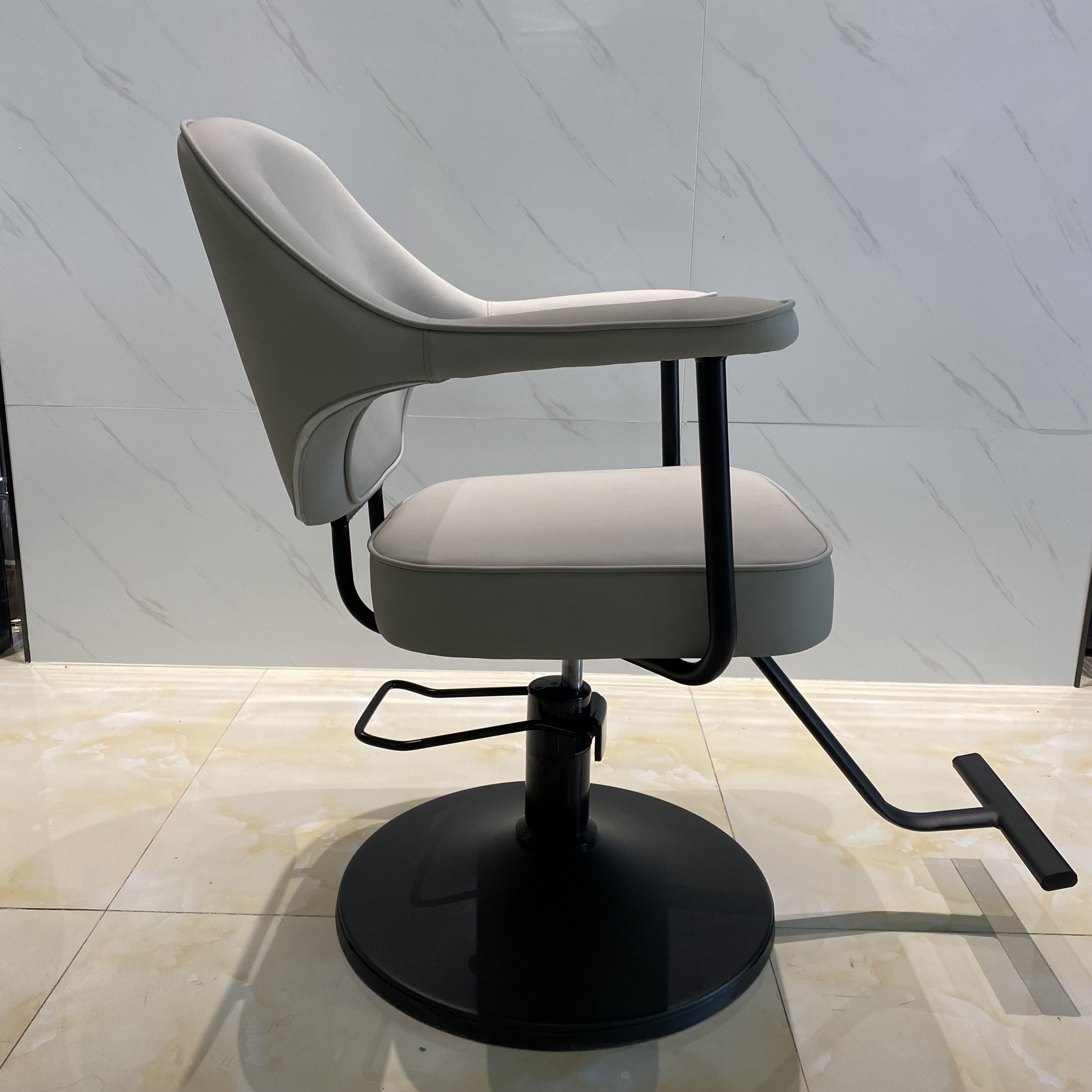 PU leather barber chair salon furniture durable hairdressing salon barber chair