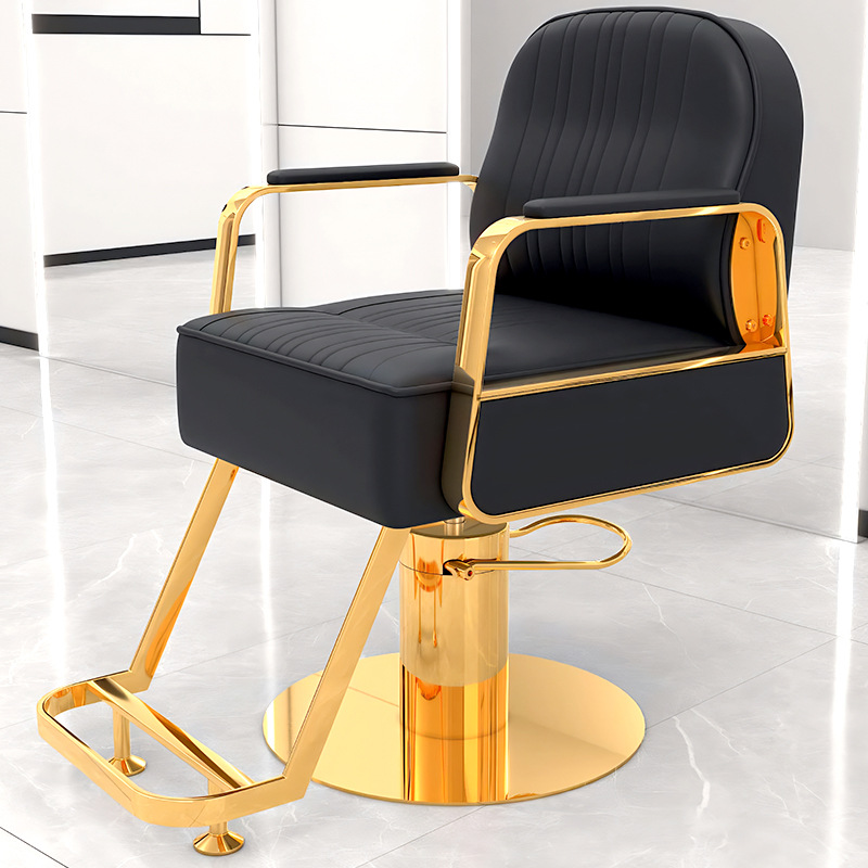 SW Modern Barber Salon Styling Chair Black Color Hairdressing Saloon Chair for Hair Cutting