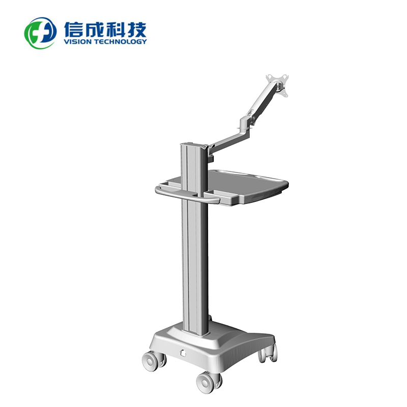 Medical equipment wheeled computer cart multi-functional equipment cart
