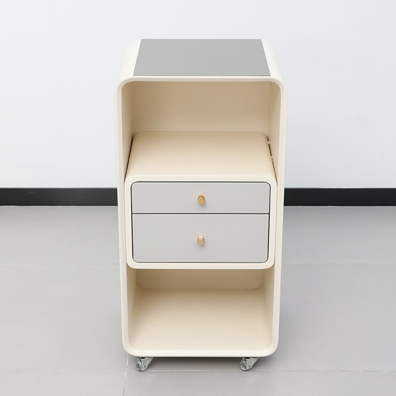 JUESHI Wooden Cabinet For Storing Beauty Tools Salon Equipment Cabinet Beauty Salon Special Tool Cabinet Storage Rack