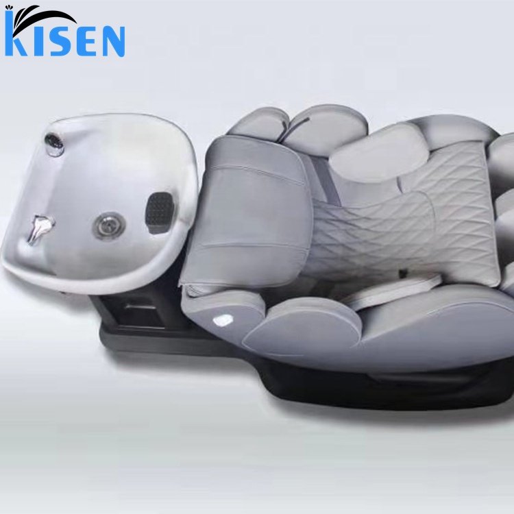 2024 new design shampoo chair shampoo chair with massage electric massage shampoo bed