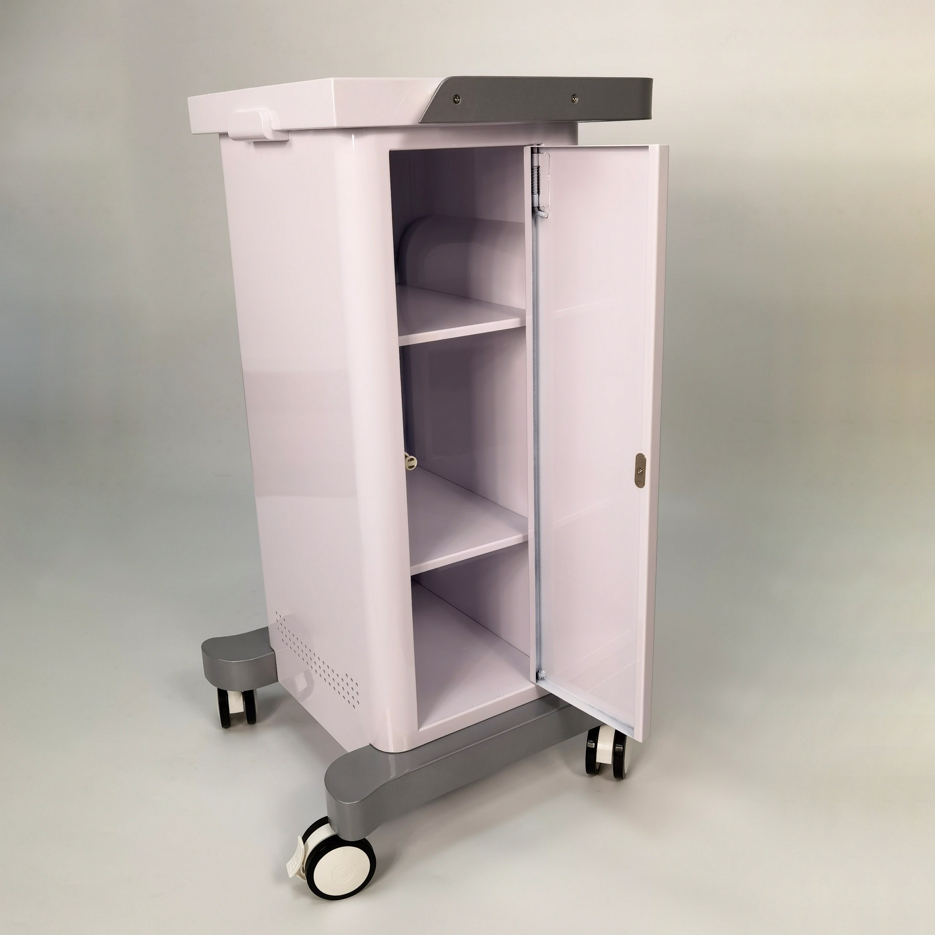 Double opening storage beauty salon beauty equipment customized shell