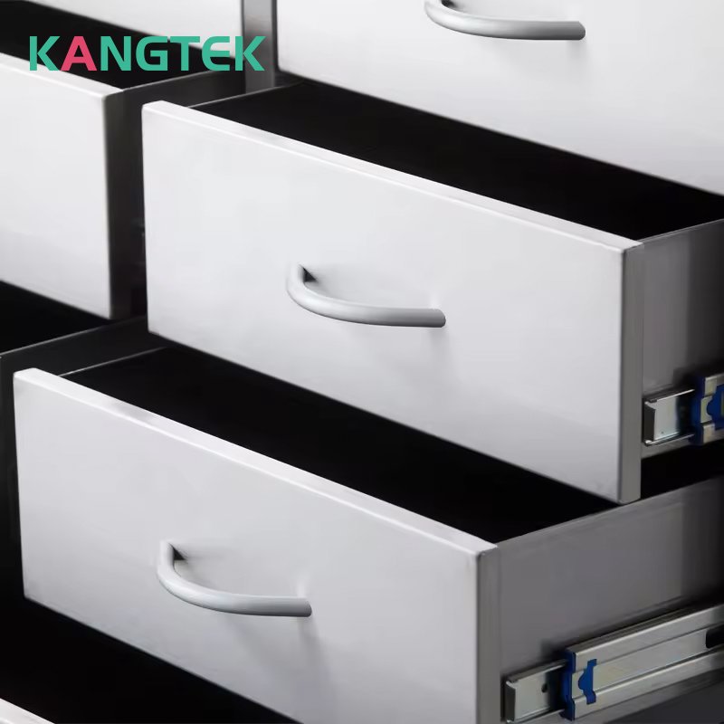 High Quality Convenient 304 Stainless Steel Medical Beauty Salon Clinical Hospital Trolley
