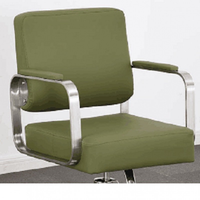 Factory wholesale hair salon chair hair salon special stainless steel armchair lift rotating barber shop hair cutting chair