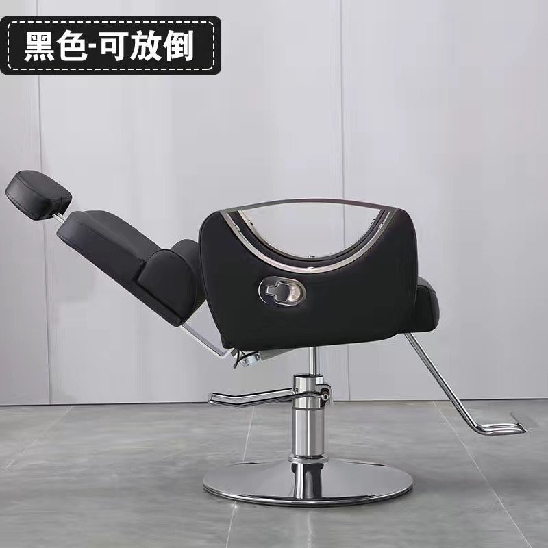 Commercial Hot sell salon furniture adjustable golden beauty factory reclining hair salon barber chairs for barber shop
