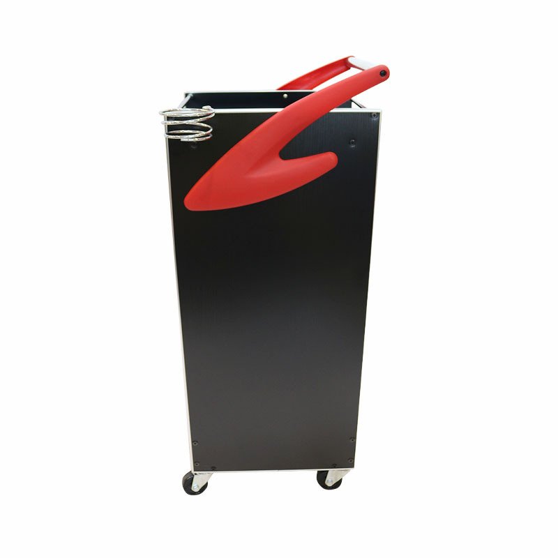Wholesale White 5 Tier Salon Trolley Cart Stylists Real Personal Assistant Black Deluxe plastic beauty salon trolley