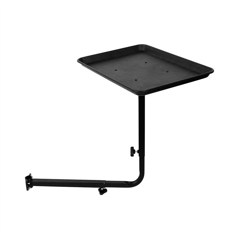 Salon Chair Tray Professional Accessory with Adjustable Tray and Space-Saving Design