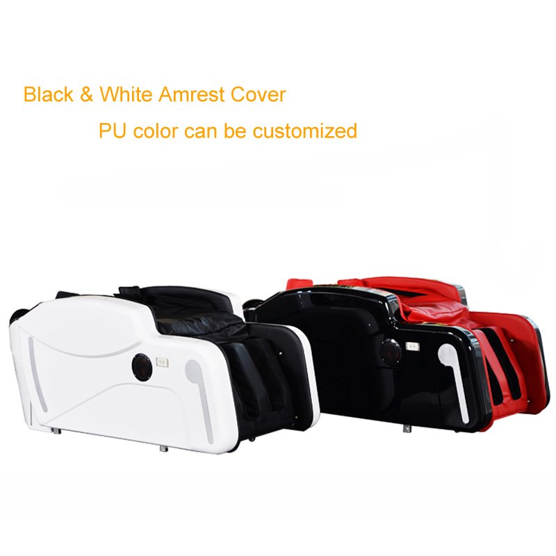 Portable Hairdressing Hair Salon Mobile Wash head therapy shampoo bed Luxury Black Star Steel/shampoo massage bed