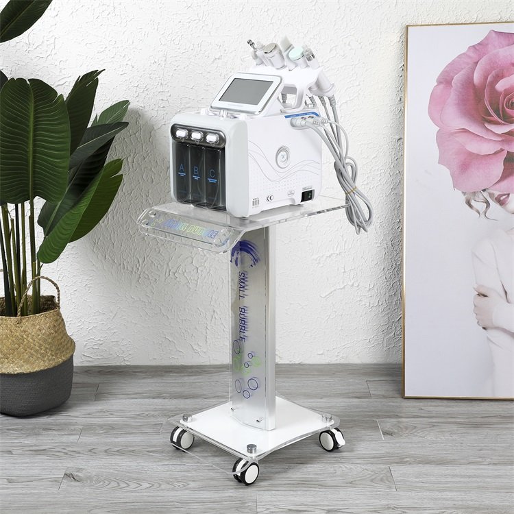 New Design White medical aesthetic device Carts Acrylic Salon Beauty Spa Trolley Facial Machine Trolley carts dental trolley