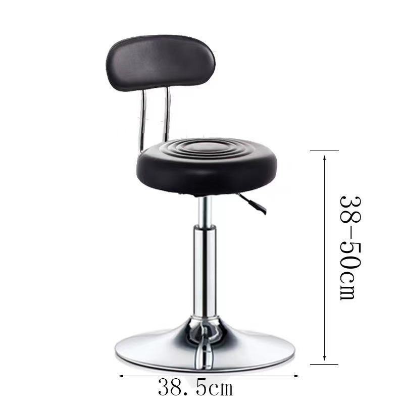Wholesale Salon Furniture Foot Spa Pedicure Technician Chair Barber Salon Roll Esthetician Stool Swivel Chair