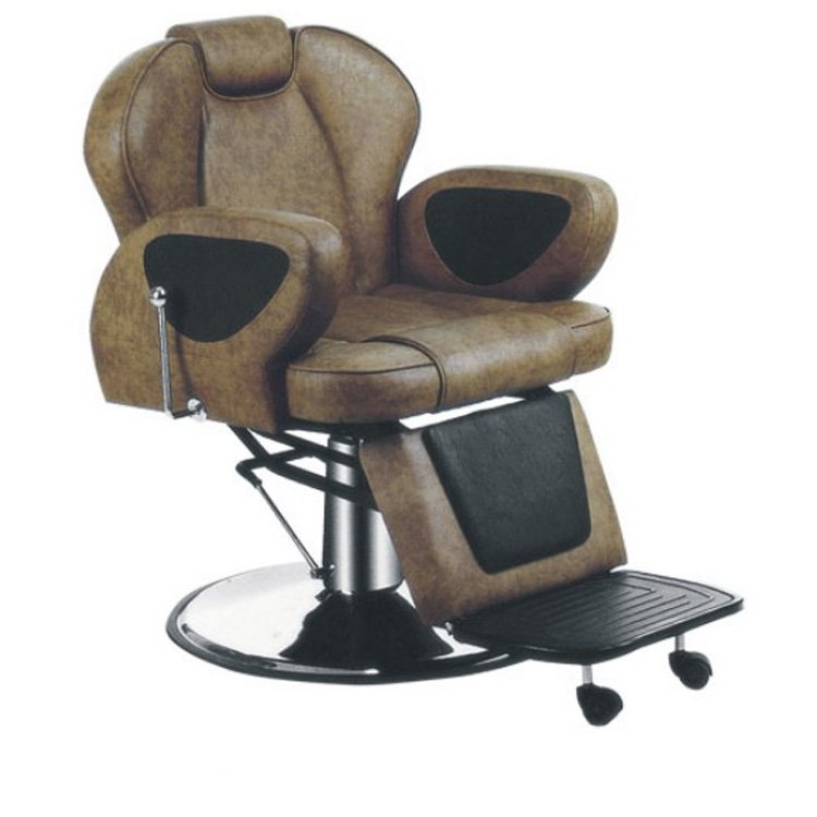Hydraulic Barber Chair Styling Salon Work Station Chair Black and red