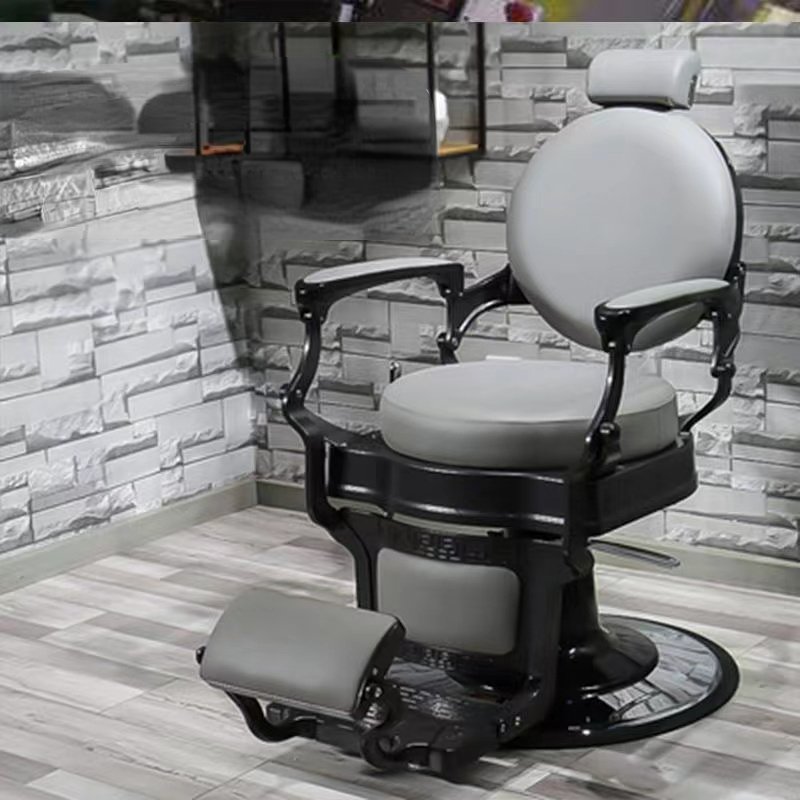 adjustable high seat salon woman haircut luxury barber chair antique supplies