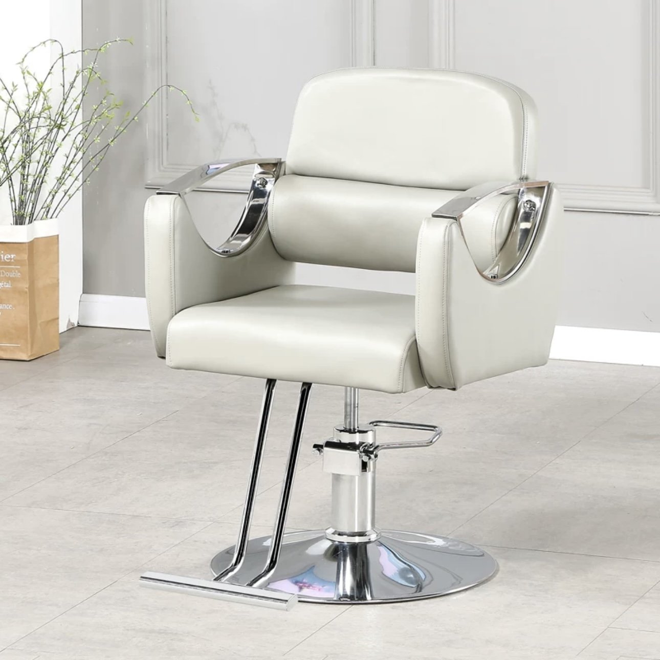 Hot tide shop hair chair barber shop and salon chair factory price hair cutting chair on sale
