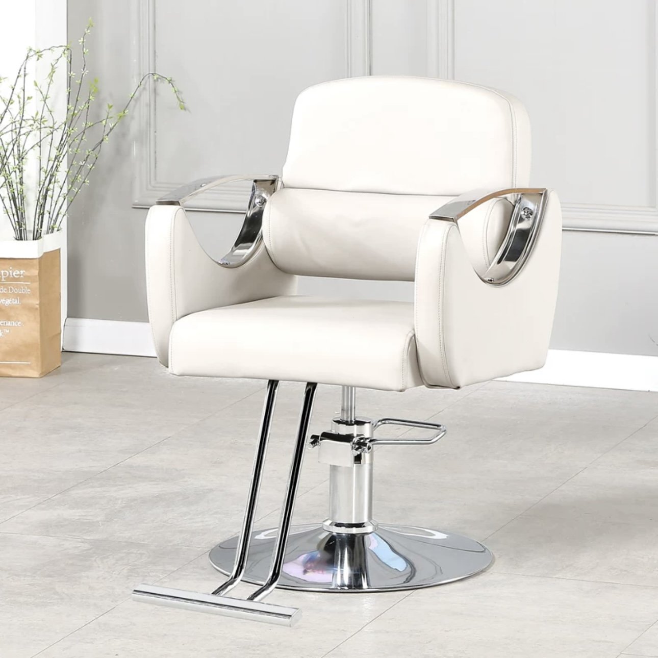 Hot tide shop hair chair barber shop and salon chair factory price hair cutting chair on sale
