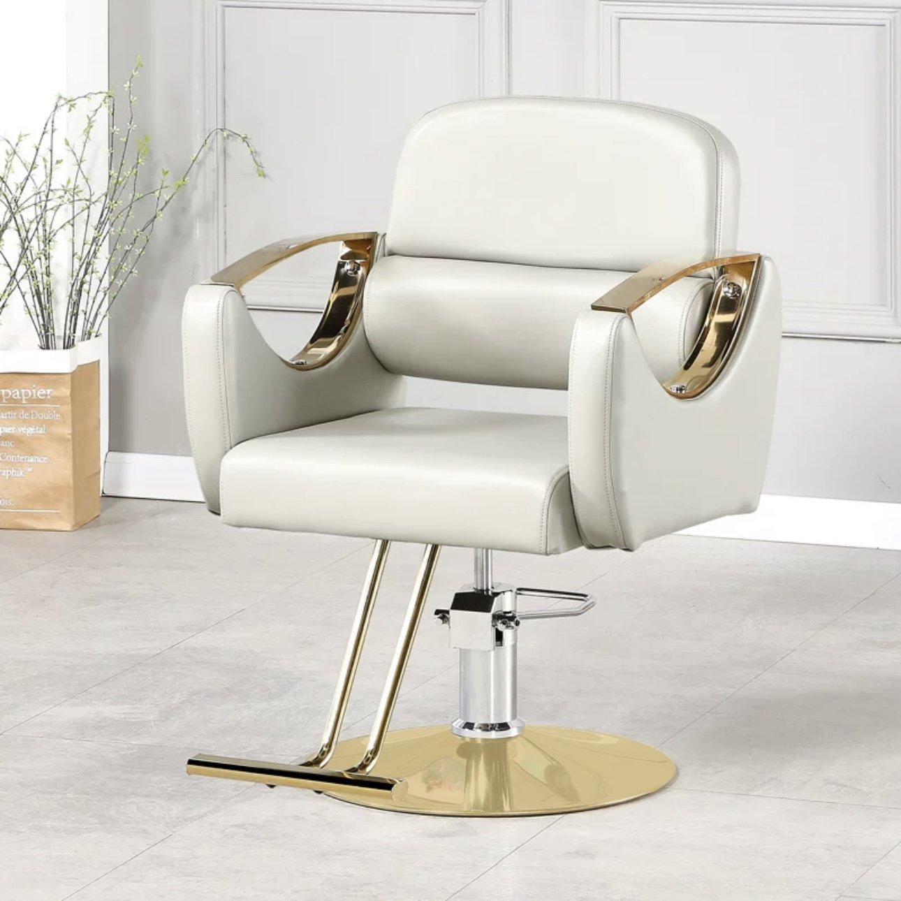 Hot tide shop hair chair barber shop and salon chair factory price hair cutting chair on sale