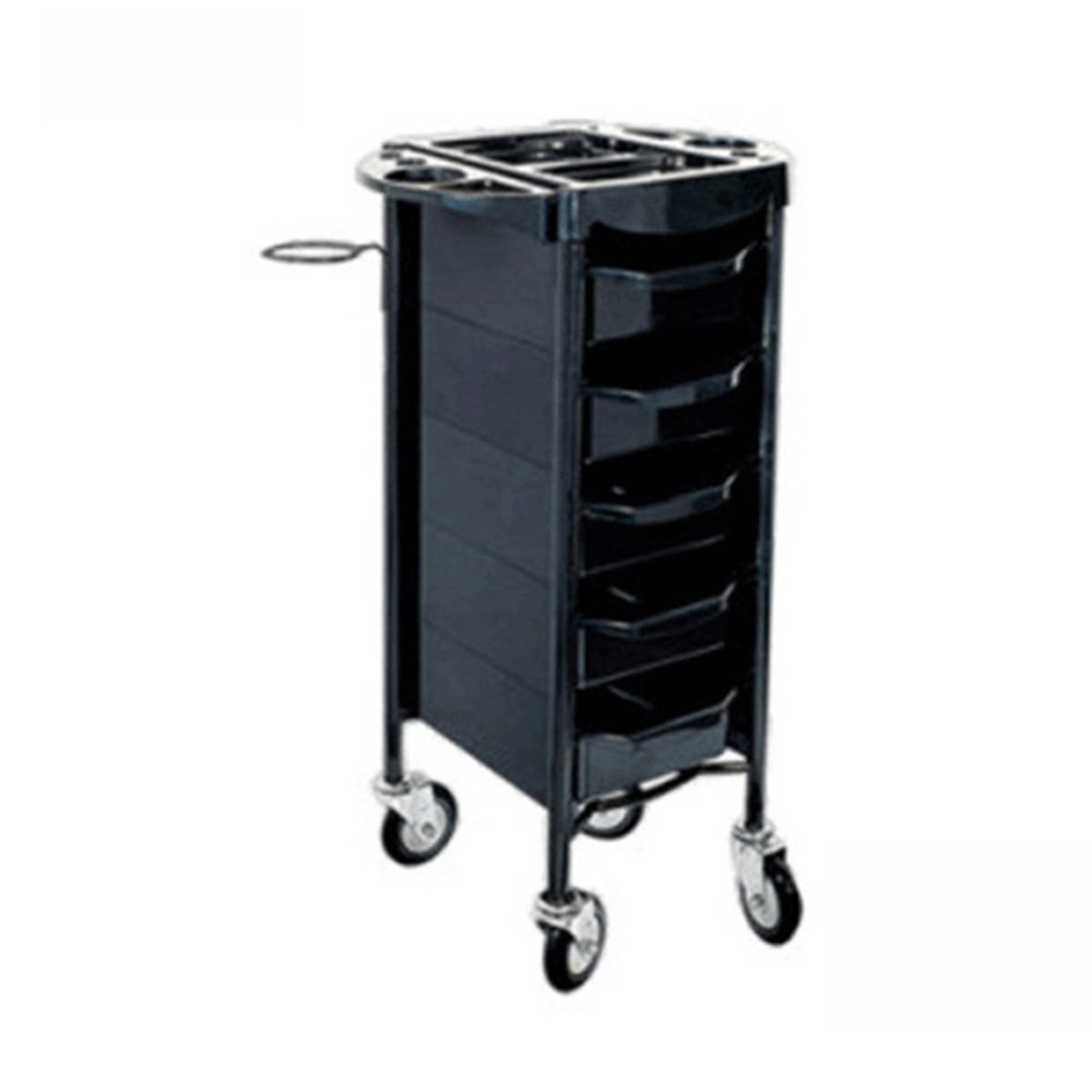 Professional Plastic Beauty Hair Salon Trolley with doesn't suck hair wheel