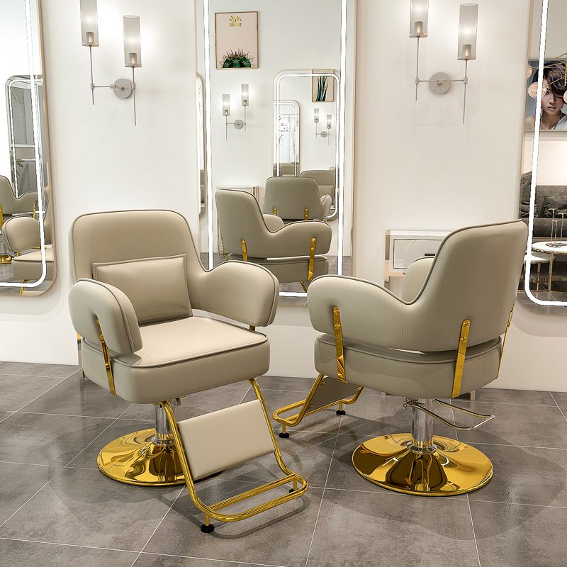 Luxury Synthetic Leather Barber Chair for Salons and Barber Shops Styling Chair