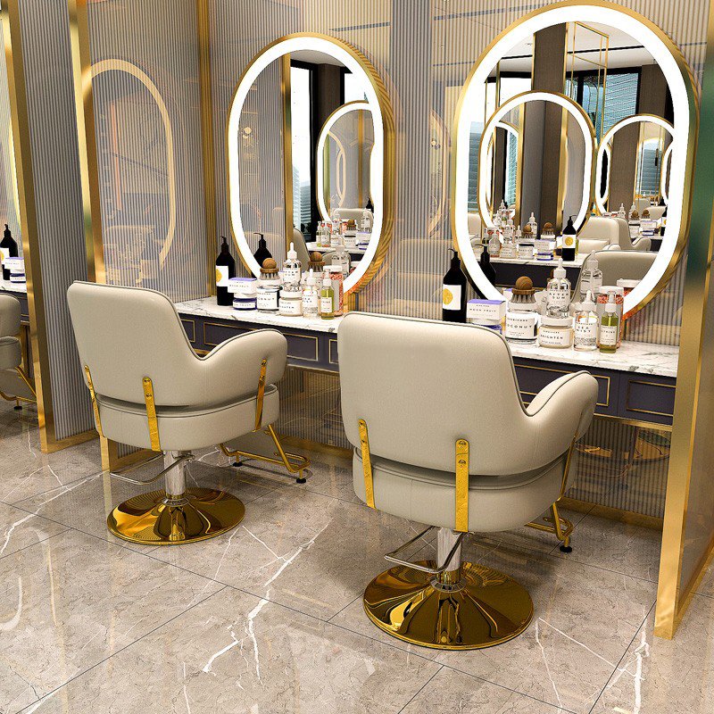 Luxury Synthetic Leather Barber Chair for Salons and Barber Shops Styling Chair
