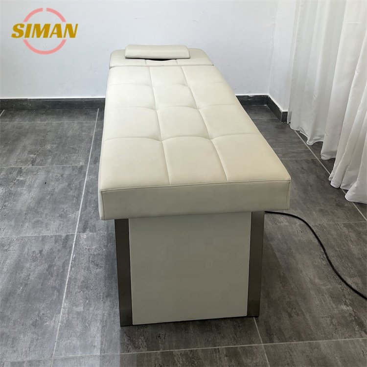 Siman head spa shampoo bed hair washing massage chair latest luxury with spa ring shower head water therapy salon furniture