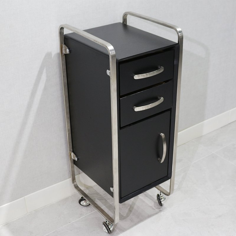 Trolley beauty salon tool cart cabinet drawer type mobile storage counter