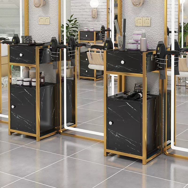 Trolley beauty salon tool cart cabinet drawer type mobile storage counter