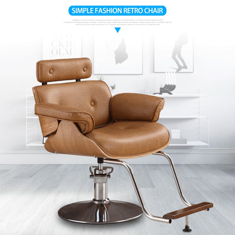 Modern salon coifurfe barberia hair salon chairs women red comfort barbers chairs