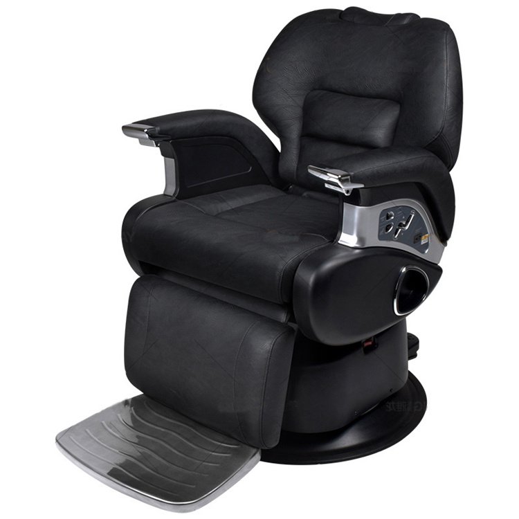 Kisen Sale Antique Electric Heavy Duty Hydraulic Pump Barbershop Beauty Salon Hairdressing Recliner Barber Chair Beauty