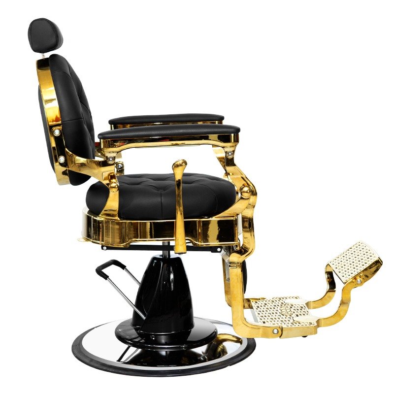 Black Barber Chair Support Customized Antique Styling Chair Salon Furniture;barber Chair,salon Furniture 3 Years PU Leather
