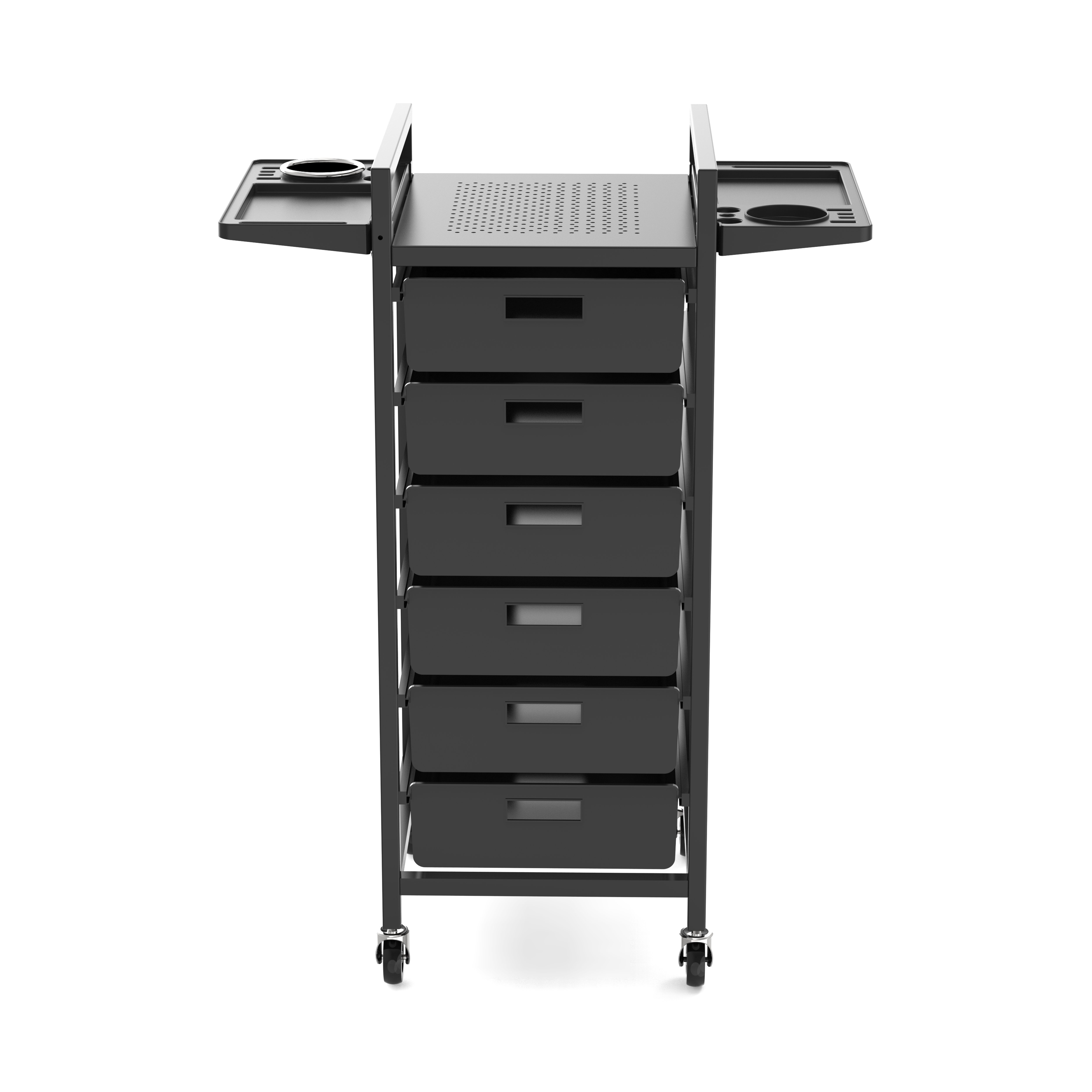Professional metal Hair Salon Trolley