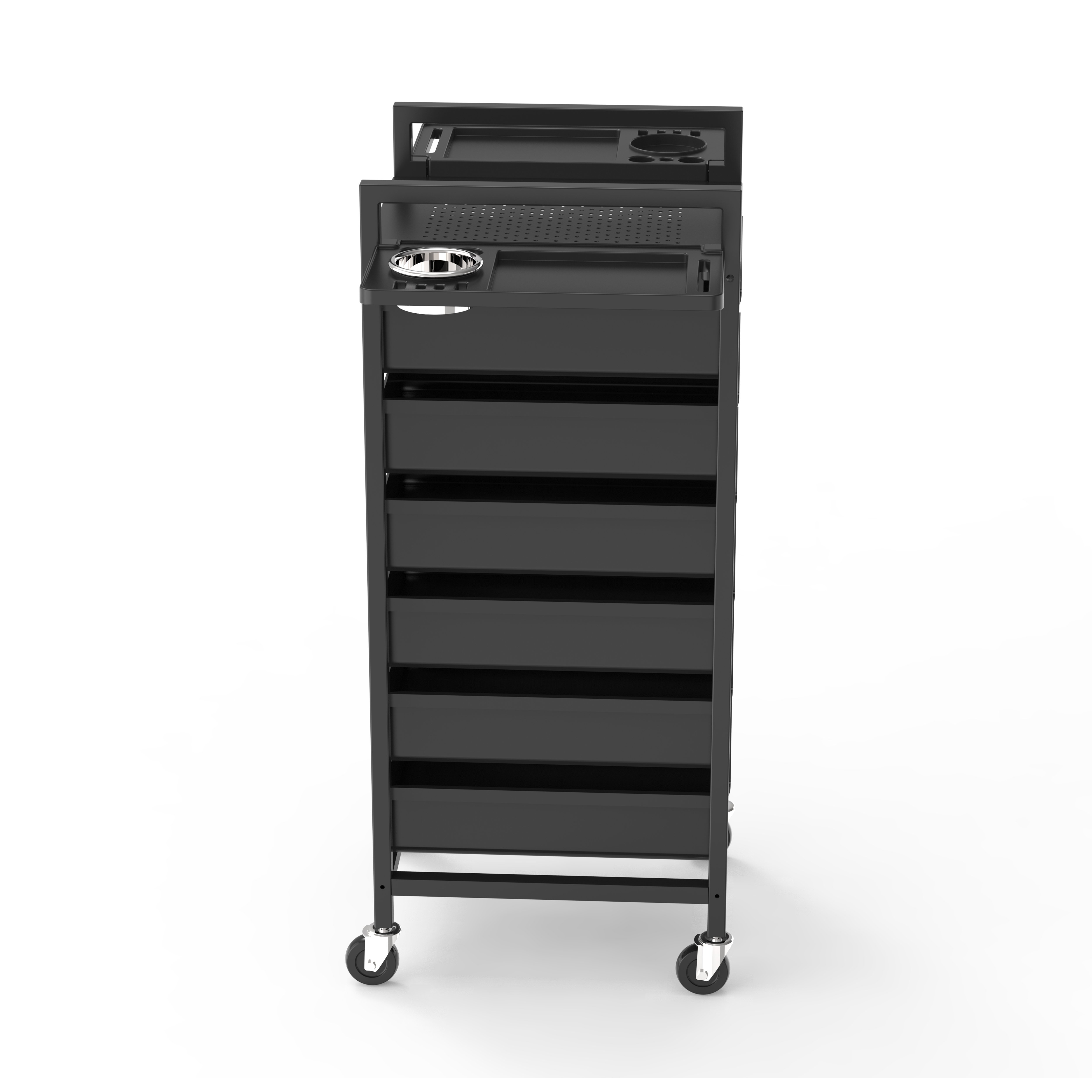 Professional metal Hair Salon Trolley